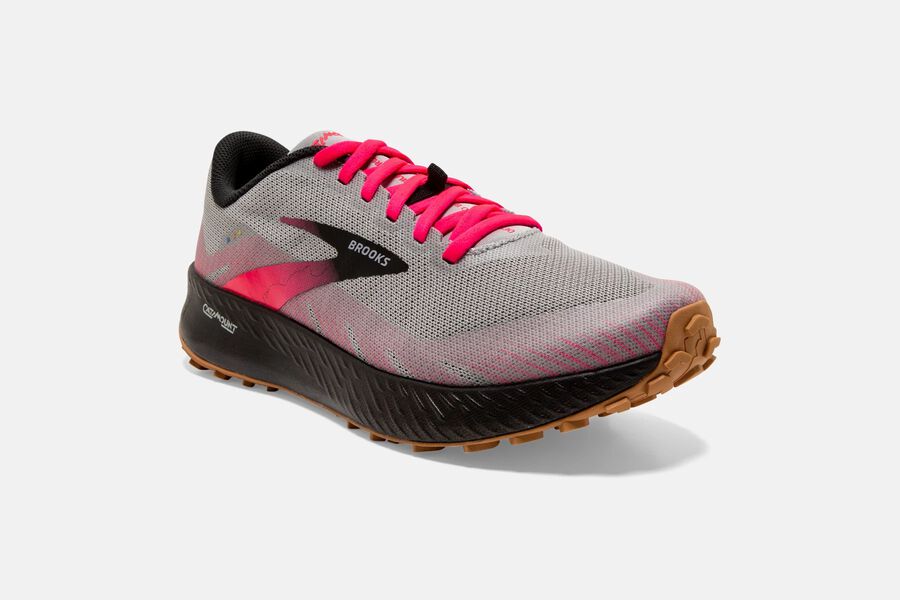 Brooks Catamount Trail Loopschoenen Dames - Donkerblauw/Roze - 694815PTX